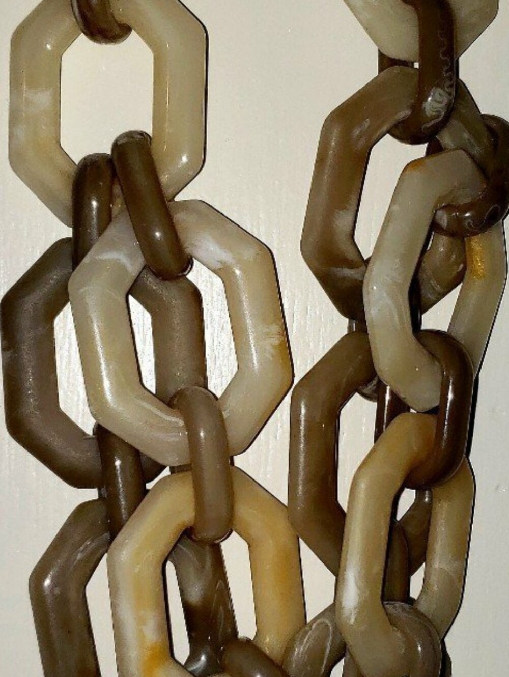 Vintage Large Chunky Layered Chain Necklace
